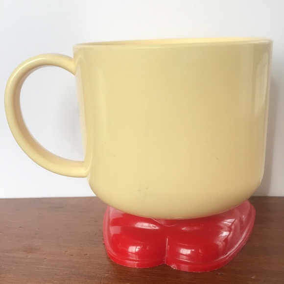 Vintage McDonald's Ronald Plastic Footed Mug Cup - Picture 2 of 9